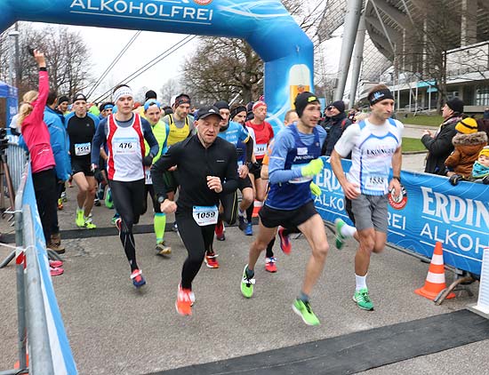 2. Winterlauf 2018 am 08.01.2018 über 15 km durch den Olympiapark (©Foto. Martin Schmitz)